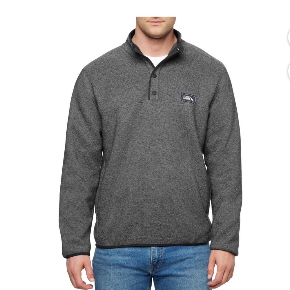 NWT- Eddie Bauer Gray Men's Shirt